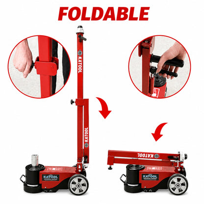 Katool KT-J80T - Pneumatic Jack (80-Ton)