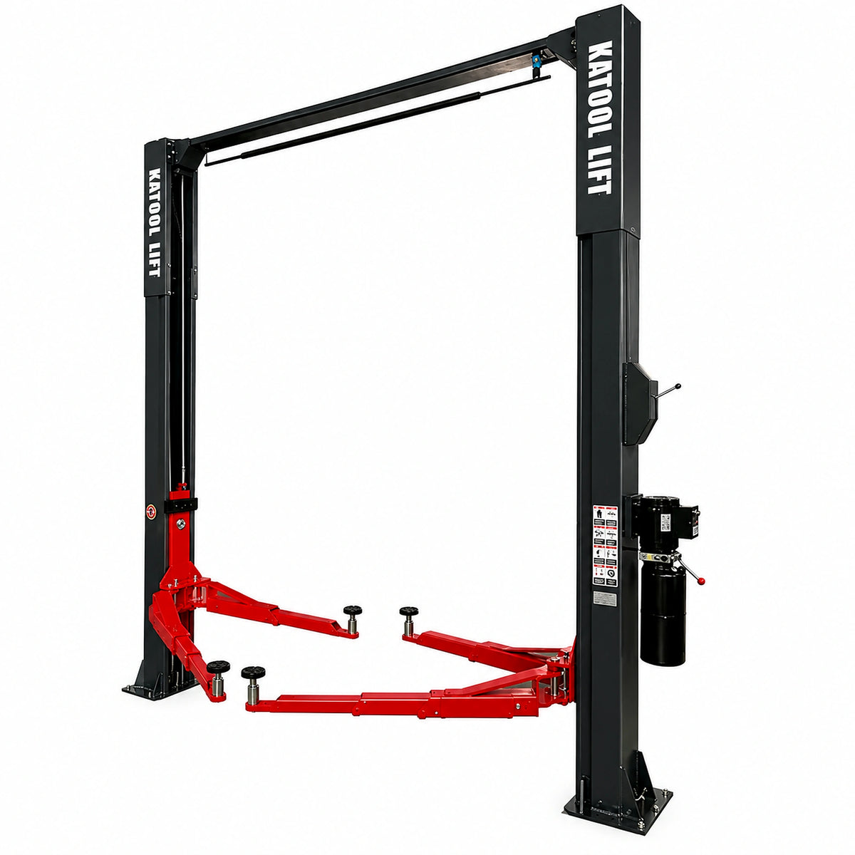 Katool KT-M140XD - 2-Post Car Lift (14,000 lb, Clearfloor)