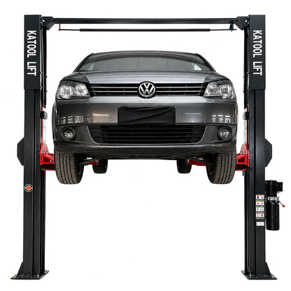 Katool KT-M140XD - 2-Post Car Lift (14,000 lb, Clearfloor)