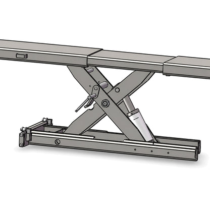 Katool KT-RJ50 - 5,000 lb Rolling Jack for Four-Post Lifts