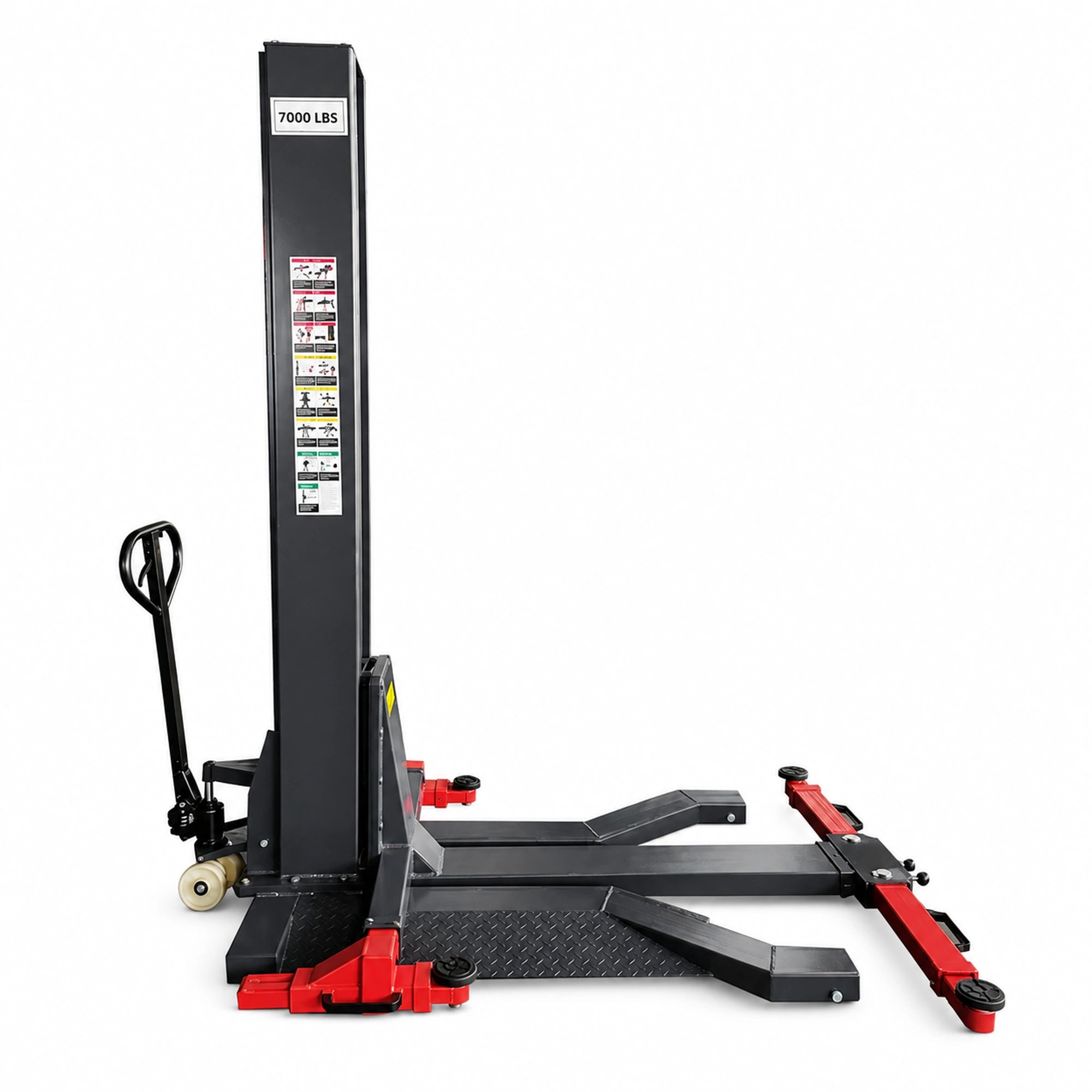 Katool KT-SPL700 - Single-Post Car Lift (7,000 lb)
