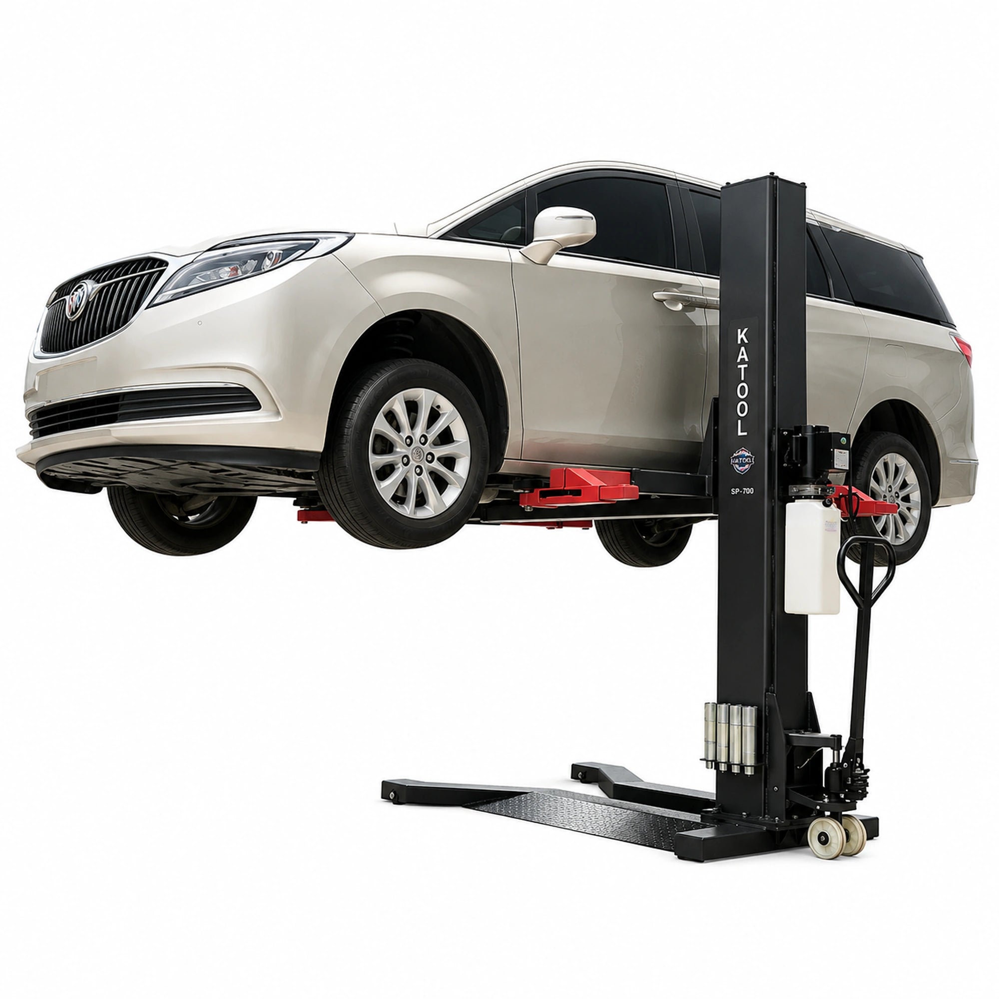 Katool KT-SPL700 - Single-Post Car Lift (7,000 lb)