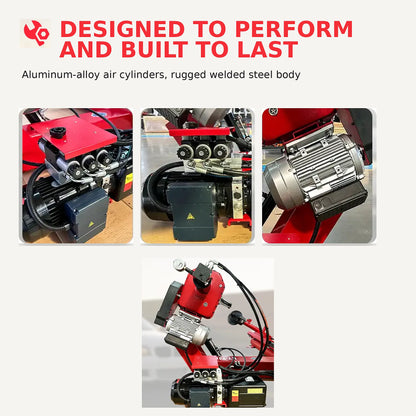 Katool KT-T160 - Truck Tire Changer (62 in, Heavy-Duty)