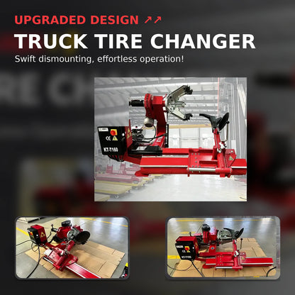 Katool KT-T160 - Truck Tire Changer (62 in, Heavy-Duty)