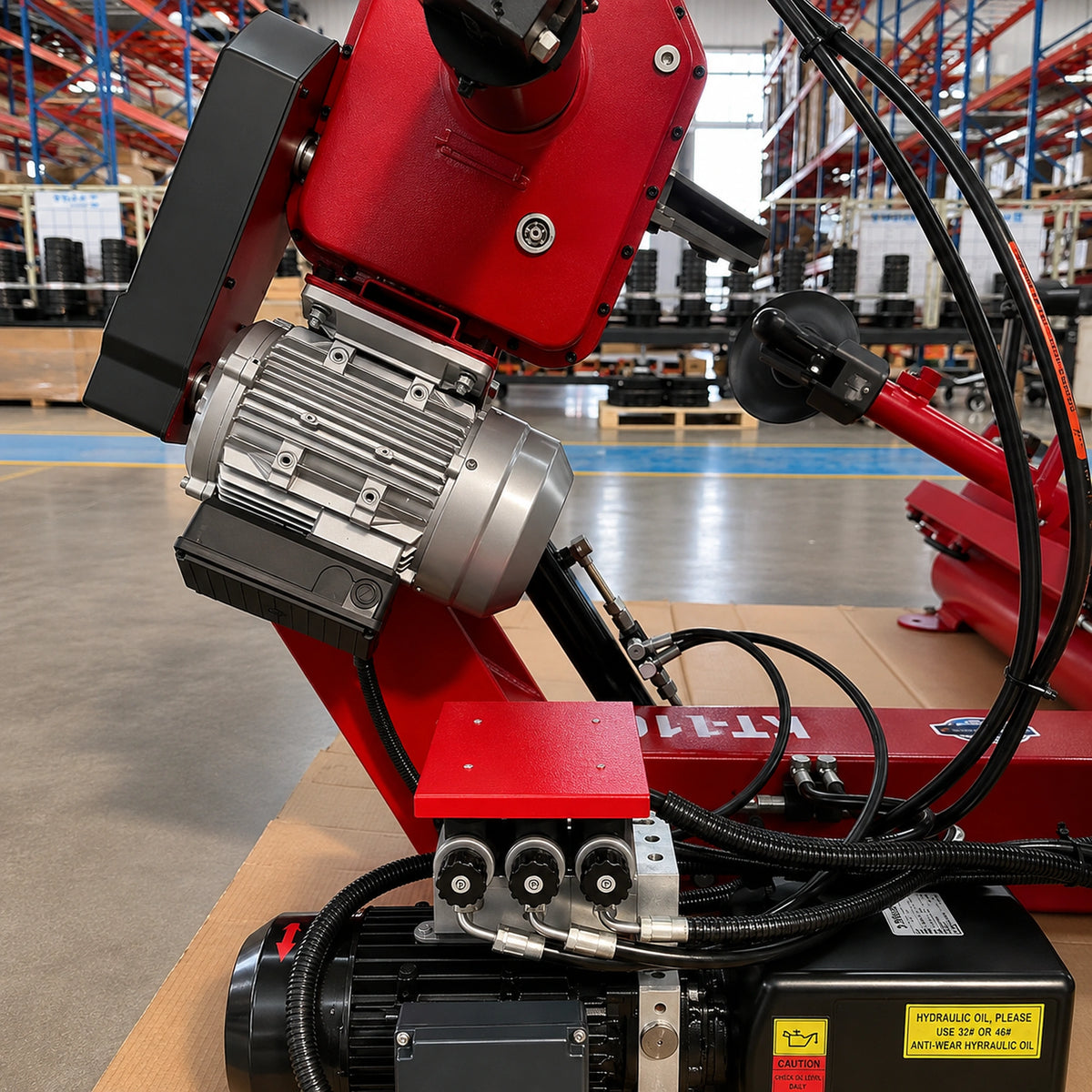 Katool KT-T160 + KT-B795L - Truck Tire Changer and Balancer Combo