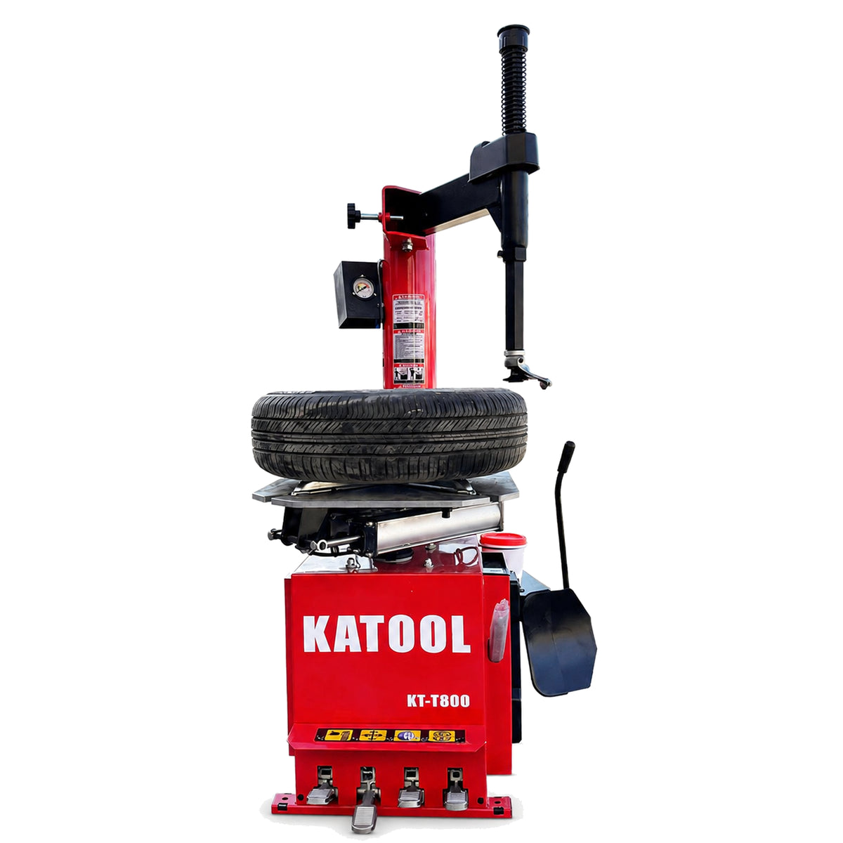 Katool KT-T800 - Rim Clamp Tire Changer (2 HP, 110V)