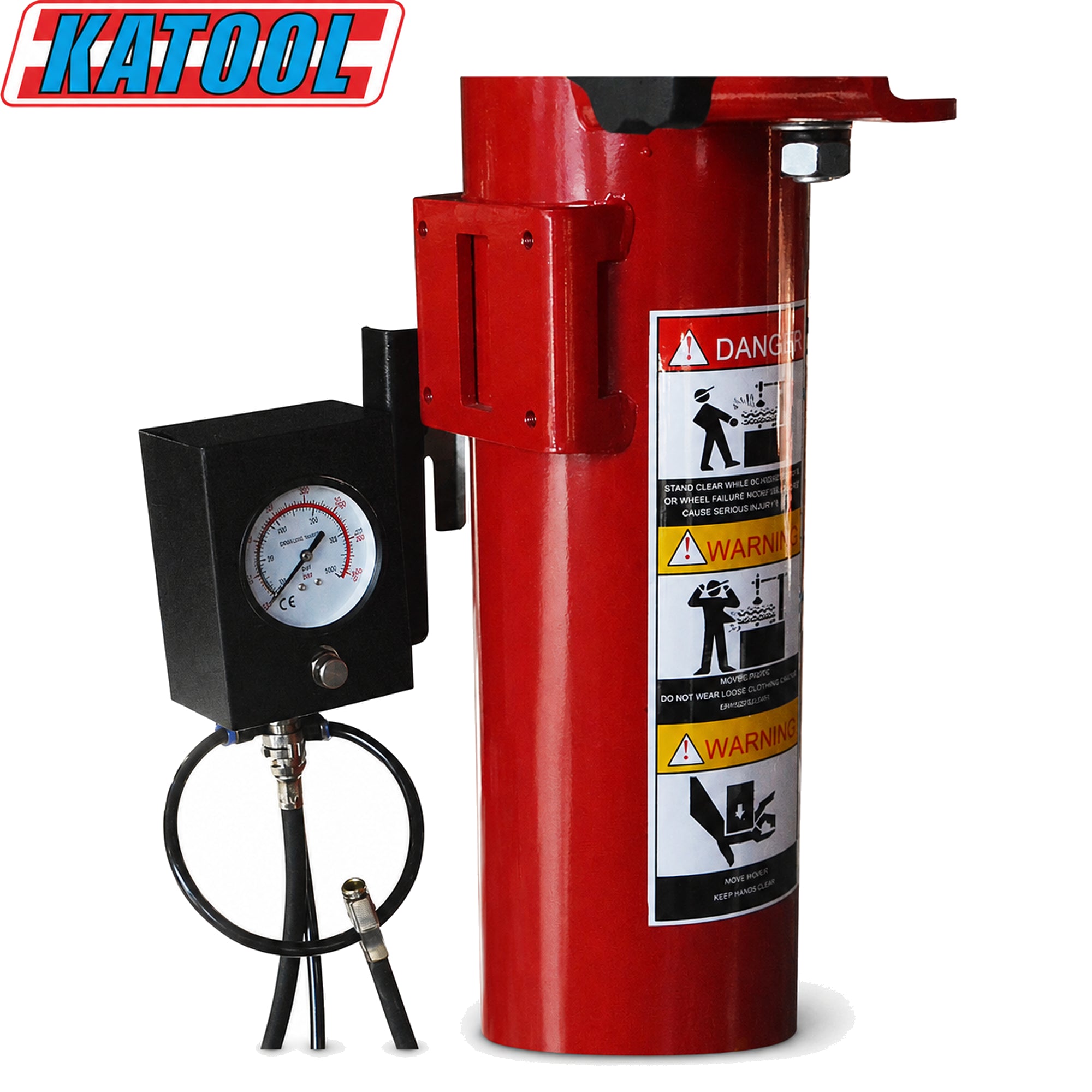 Katool KT-T800 - Rim Clamp Tire Changer (2 HP, 110V)