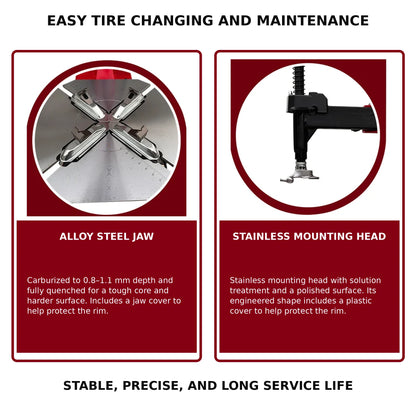 Katool KT-T810 - Tire Changer (Swing-Arm, Bead Blaster)