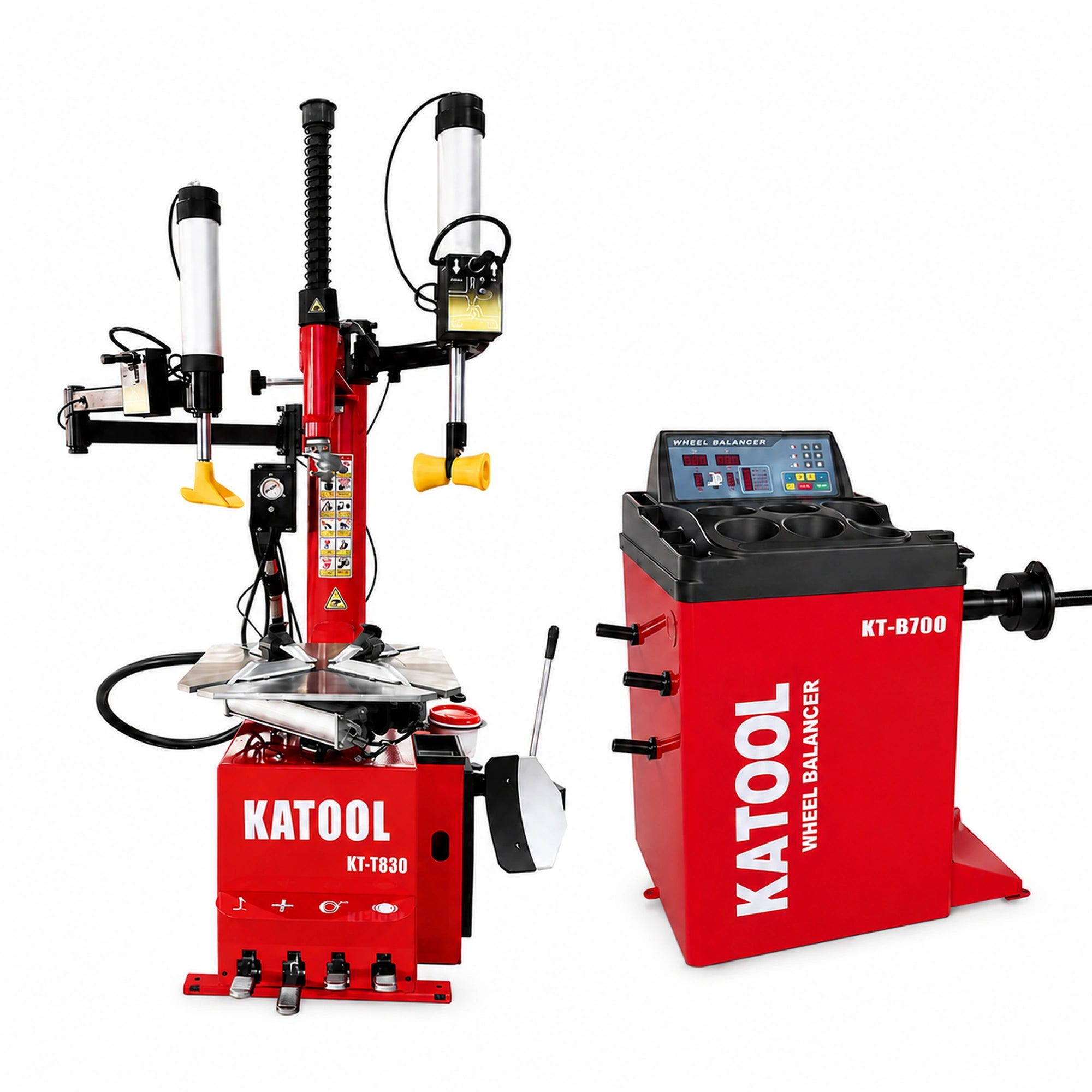 Katool KT-T830 + KT-B700 - Tire Changer and Balancer Combo