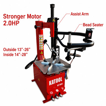 Katool KT-T835 + KT-B750 - Tire Changer and Balancer Combo