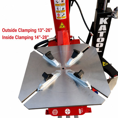 Katool KT-T835 + KT-B760 - Tire Changer and Balancer Combo