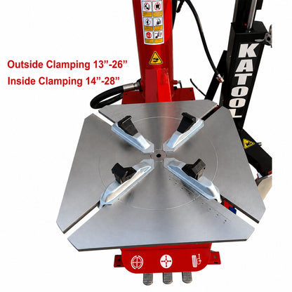 Katool KT-T835 + KT-B750 - Tire Changer and Balancer Combo