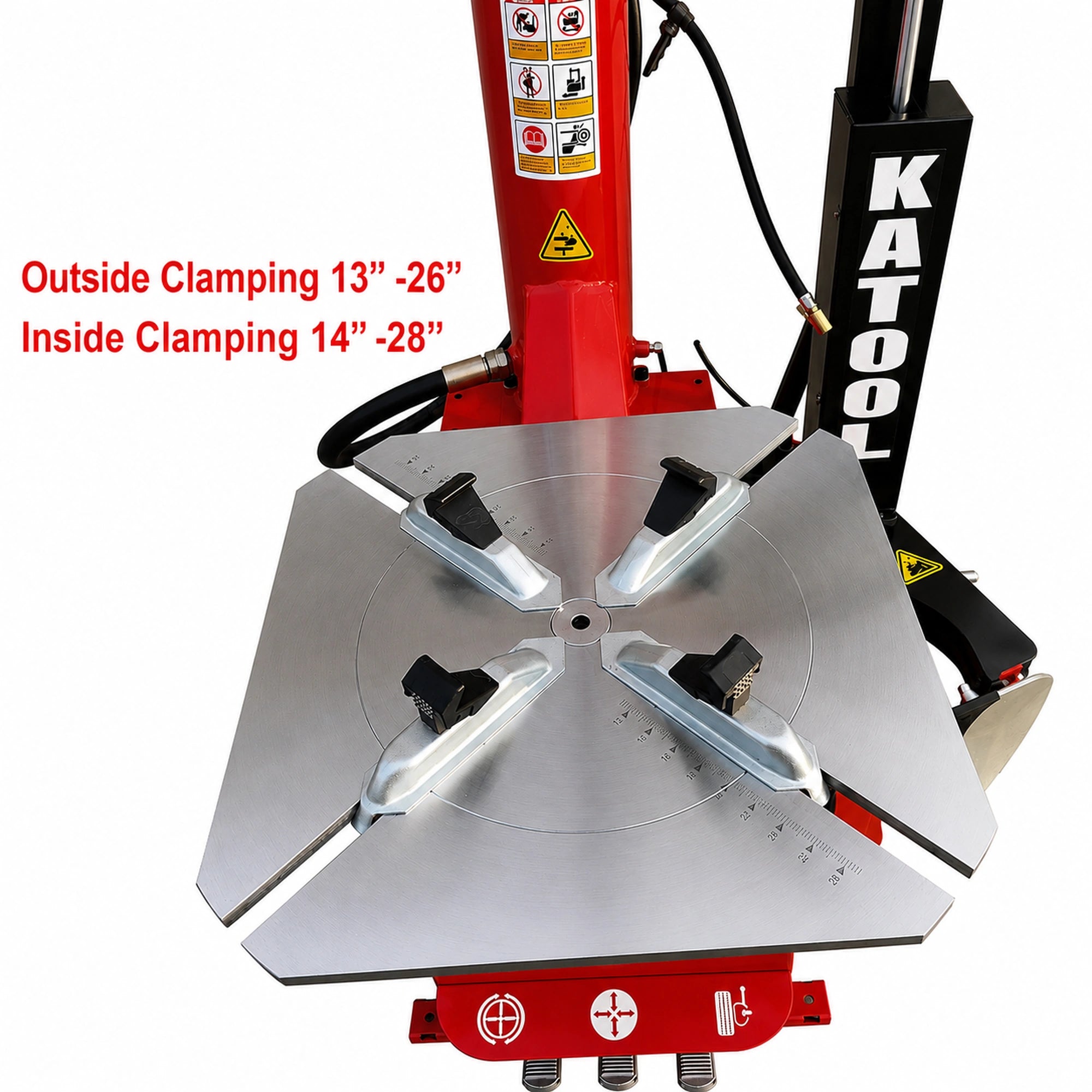 Katool KT-T835 + KT-B700 - Tire Changer and Balancer Combo