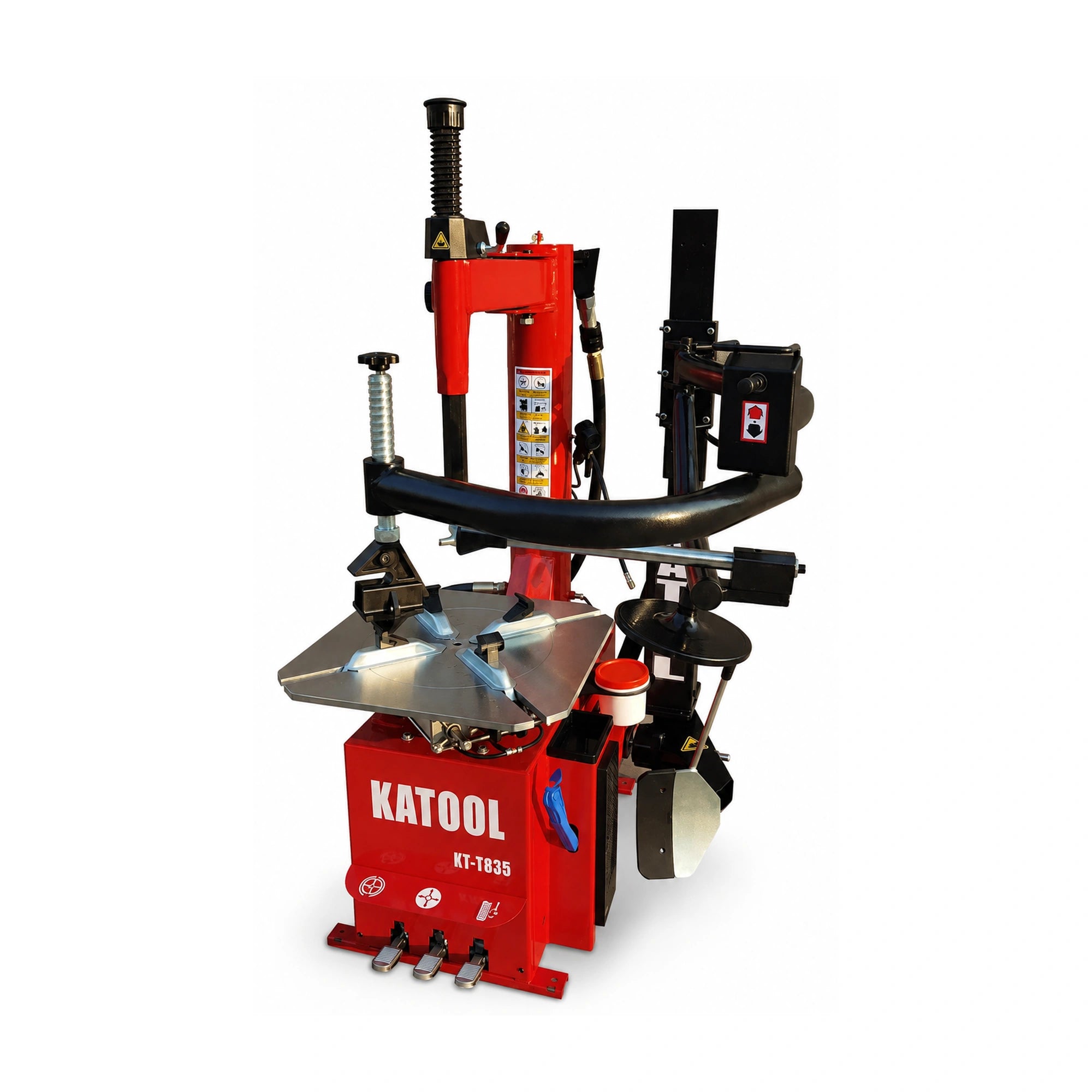 Katool KT-T835 - Rim Clamp Tire Changer (26 in, Assist Arm)