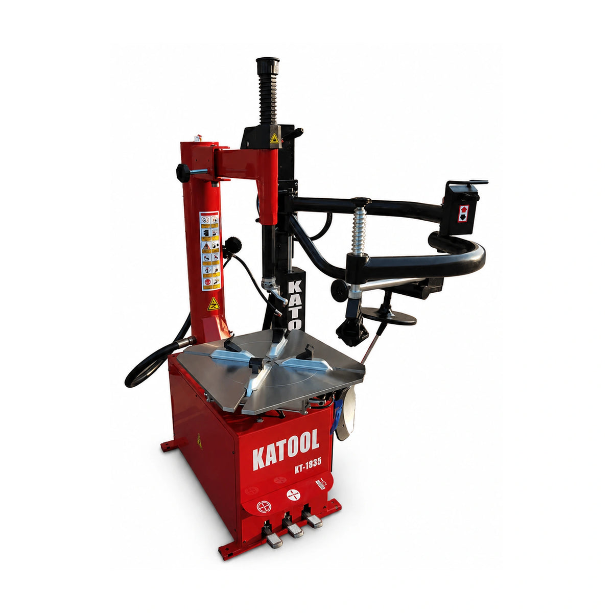 Katool KT-T835 - Rim Clamp Tire Changer (26 in, Assist Arm)