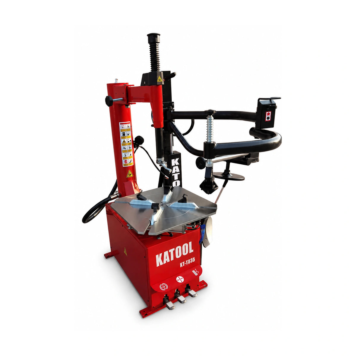 Katool KT-T835 - Rim Clamp Tire Changer (26 in, Assist Arm)