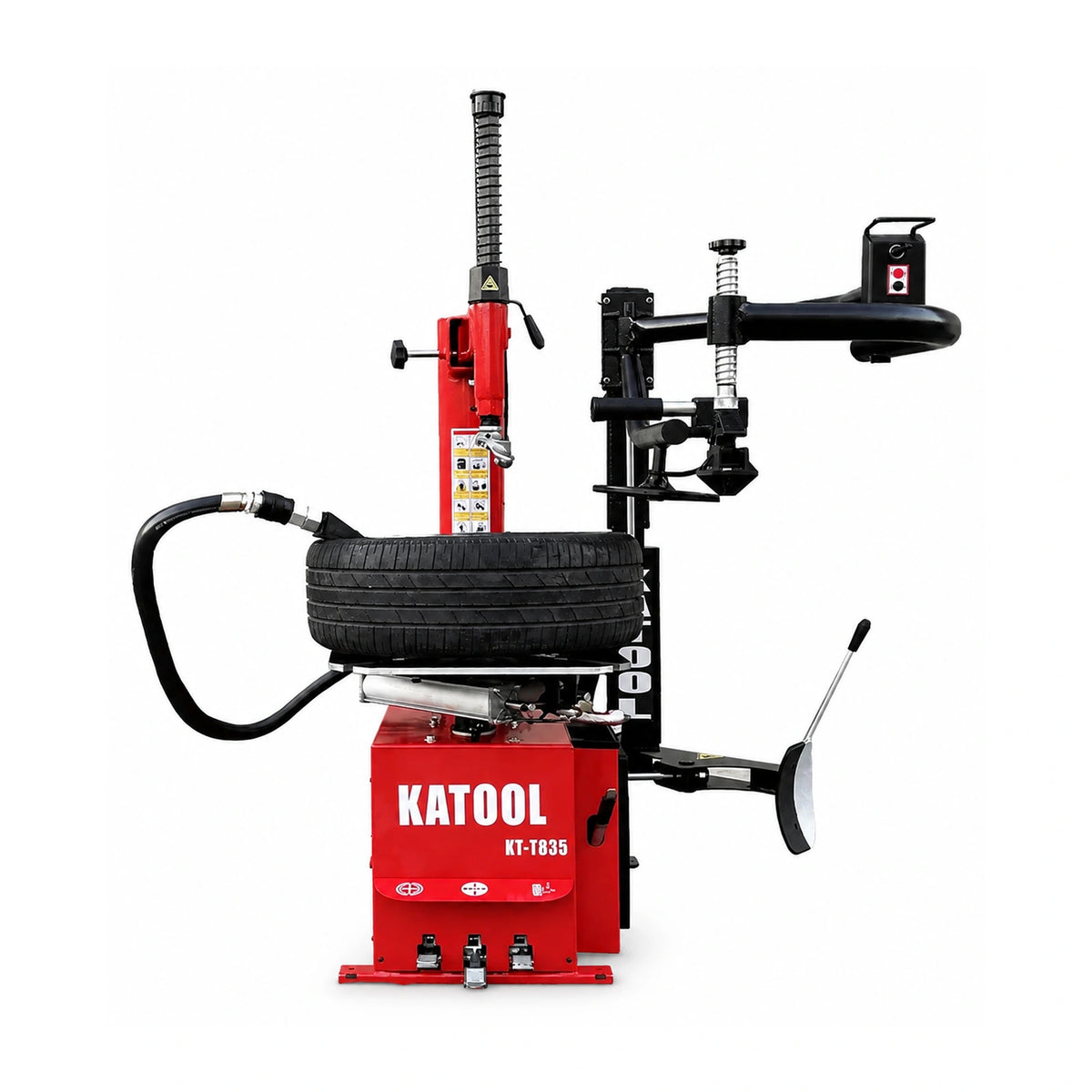 Katool KT-T835 - Rim Clamp Tire Changer (26 in, Assist Arm)