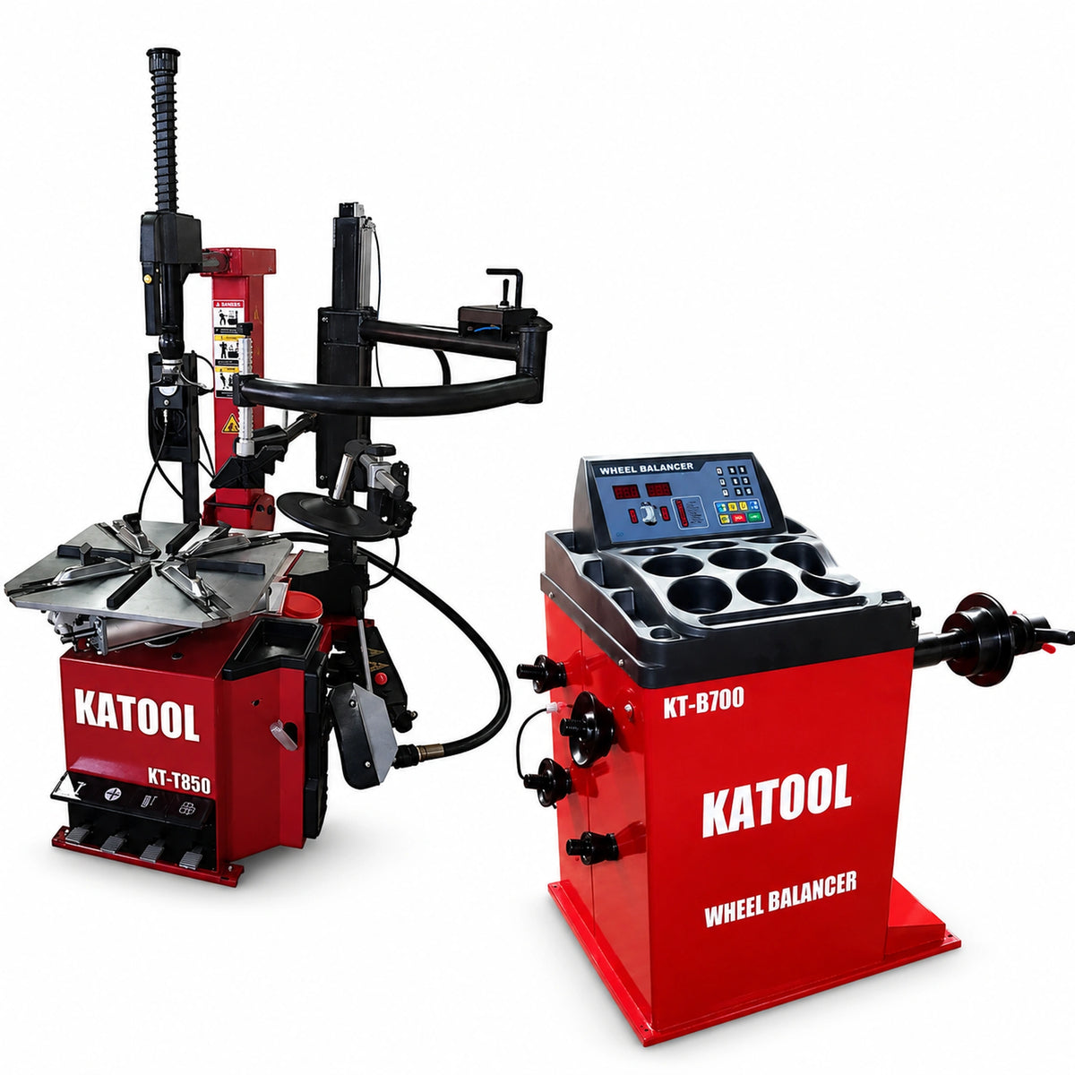 Katool KT-T850 + KT-B700 - Tire Changer and Balancer Combo