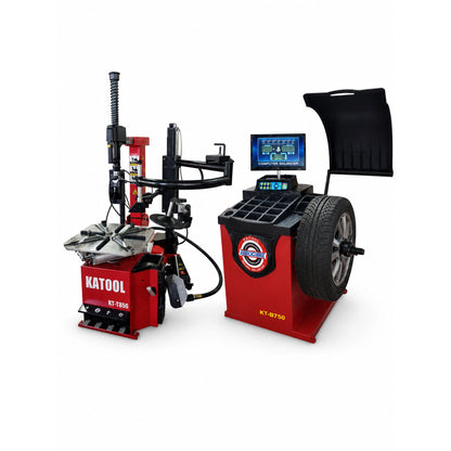 Katool KT-T850 + KT-B750 - Tire Changer and Balancer Combo