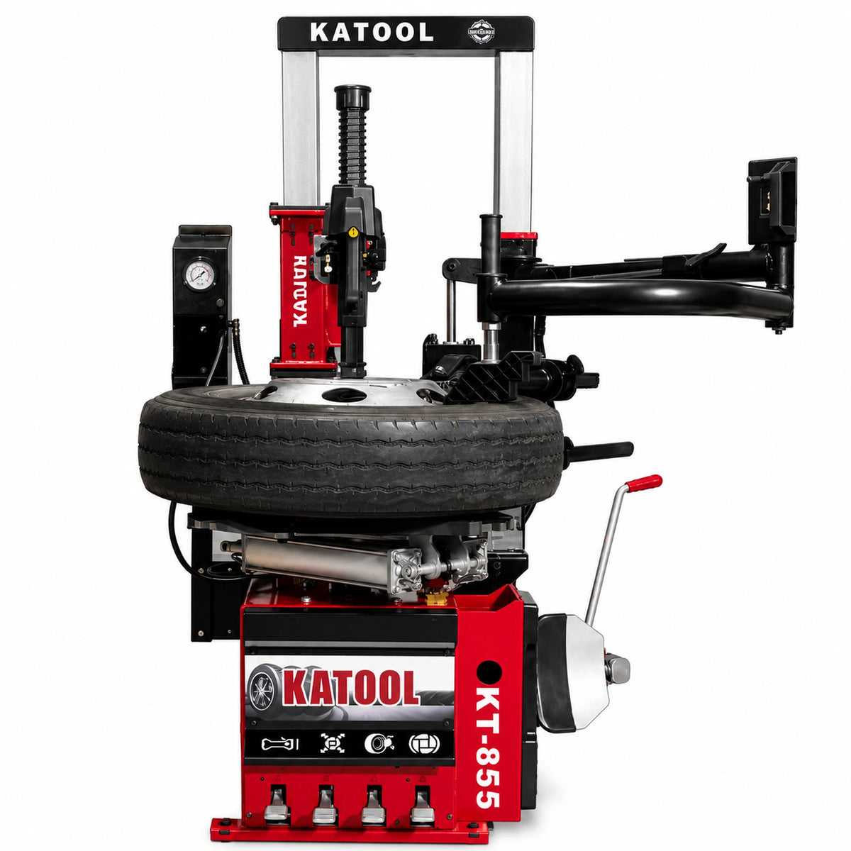 Katool KT-T855 - Tire Changer (Vertical Press)