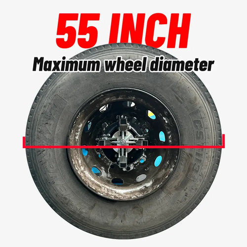 Katool KT-TV910 63 inch max wheel diameter with self-centering chuck