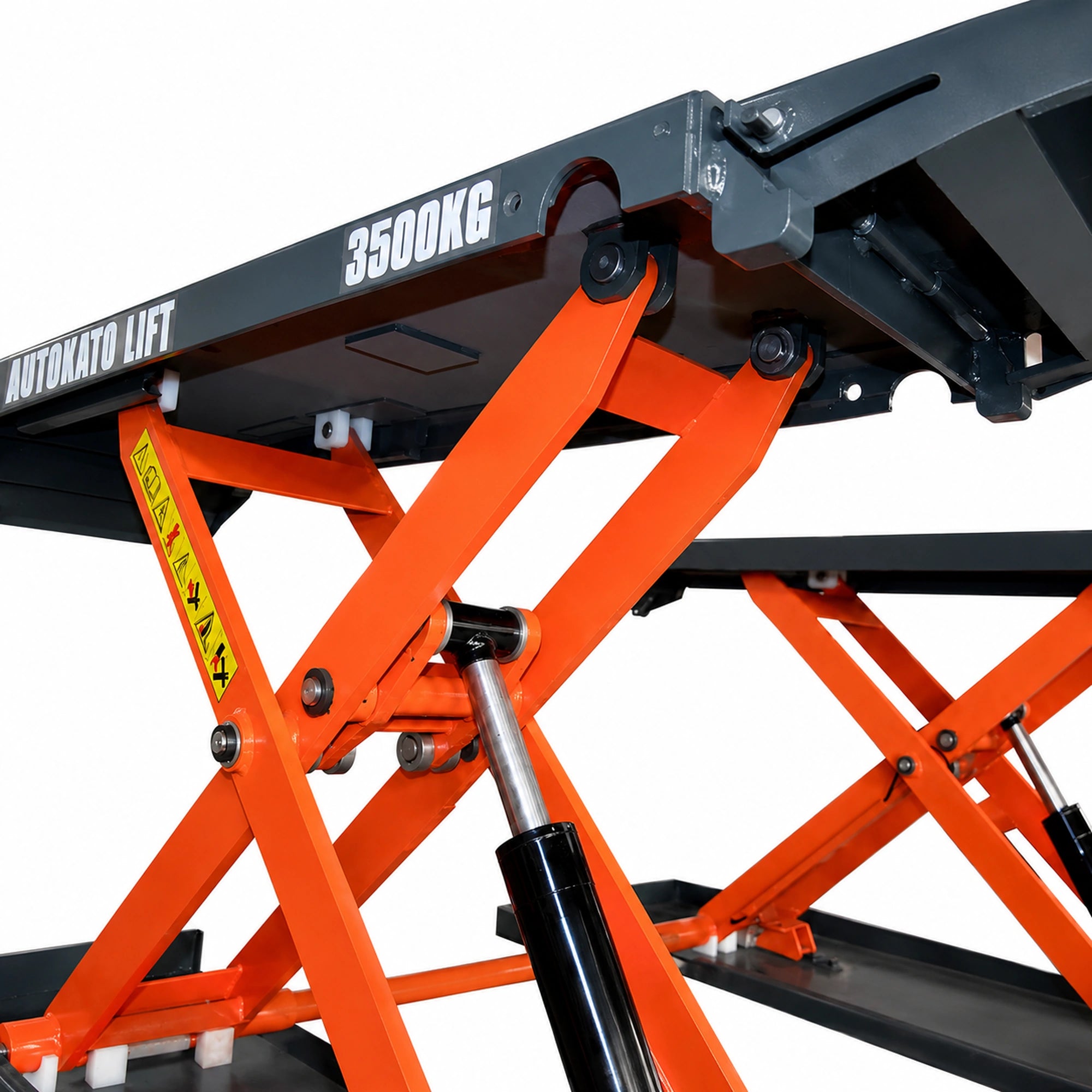 Katool KT-X80-Electric - Scissor Car Lift (8,000 lb, Mid-Rise)