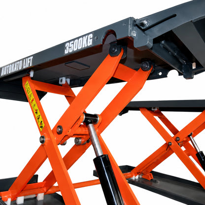 Katool KT-X80-Electric - Scissor Car Lift (8,000 lb, Mid-Rise)