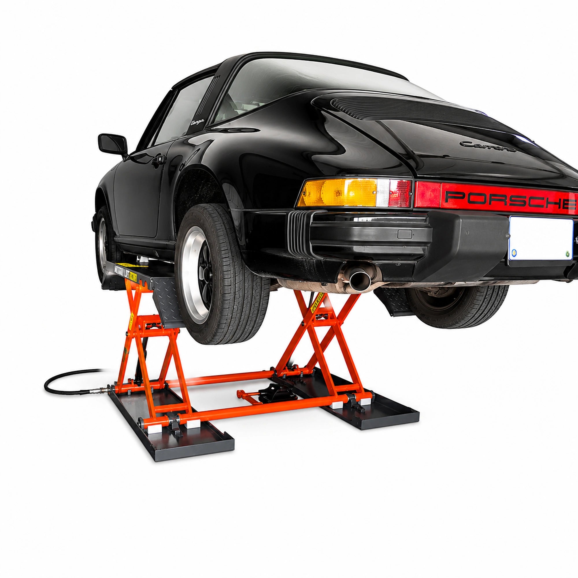 Katool KT-X80-Electric - Scissor Car Lift (8,000 lb, Mid-Rise)