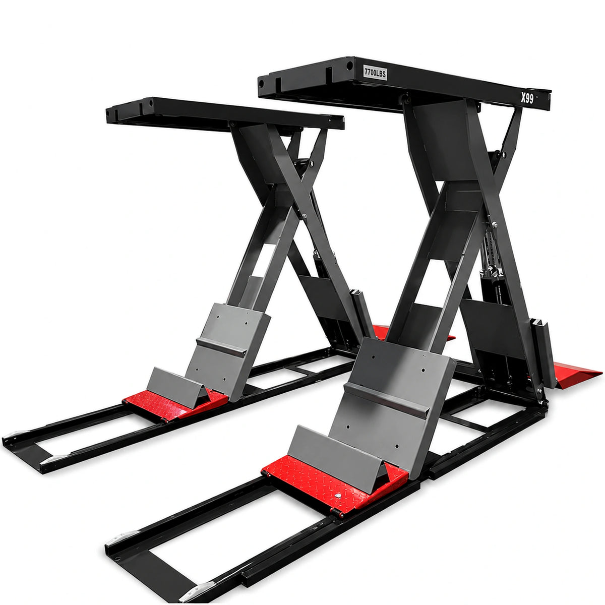 Katool KT-X99 - Scissor Car Lift (7,700 lb, Full-Rise)