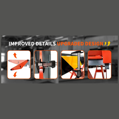 Katool X90E - Scissor Car Lift (8,000 lb, Mid-Rise, 47 in)