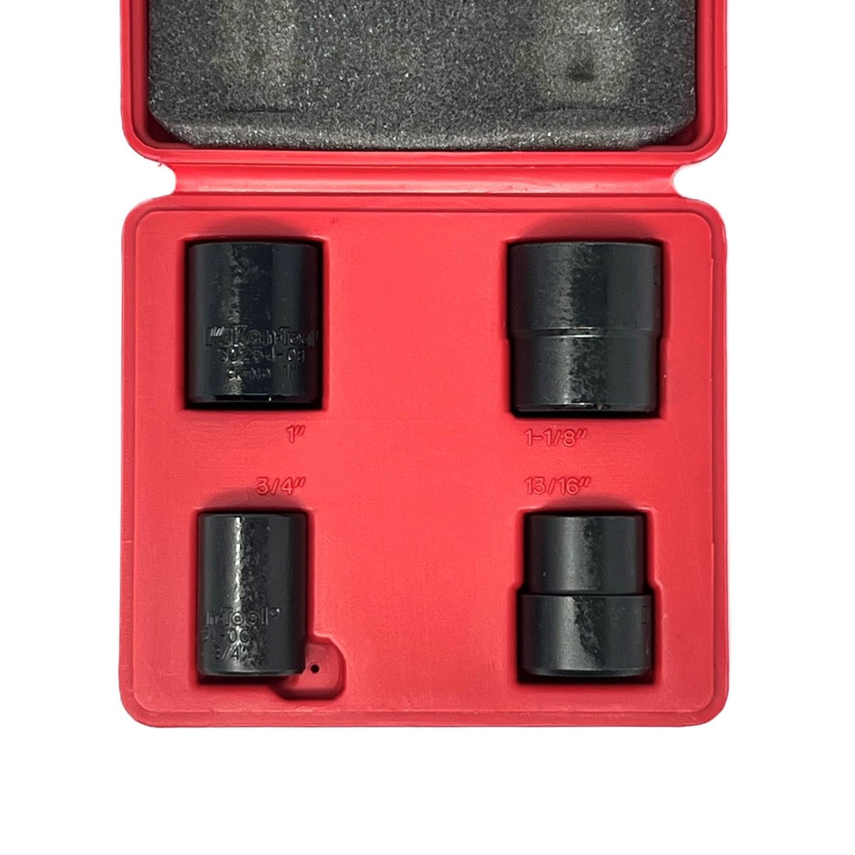 MT-RSR KEN-30254 4 Pc Lug Nut Remover Impact Socket Set, 1/2" Drive, Plastic Case