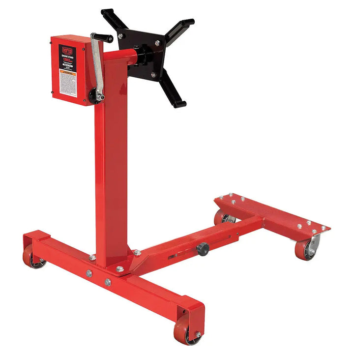 NORCO | 78155 | 1,250 LBS. CAPACITY ENGINE STAND, 75:1 GEAR