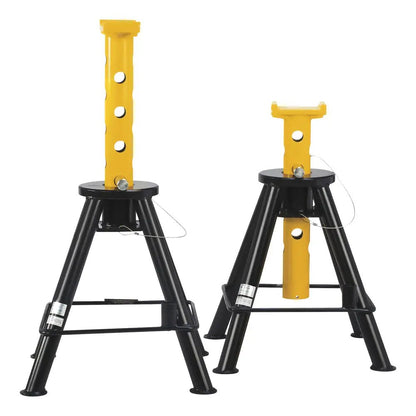 OMEGA 32105B 10 Ton Medium Lift Pin Style Jack Stand, Pair