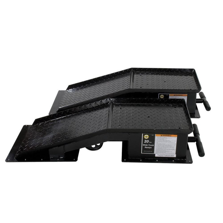 OMEGA | 93201 | 20 TON RATED WIDE BASE TRUCK RAMPS, PAIR