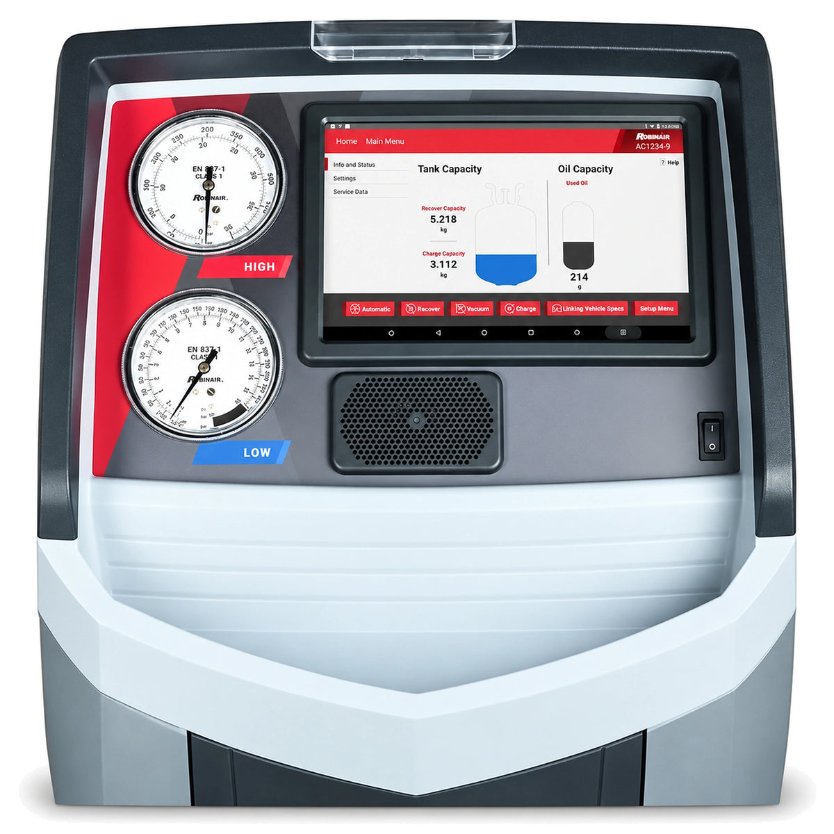 Robinair 34998 Connected R-134a ACS Machine with Wi-Fi