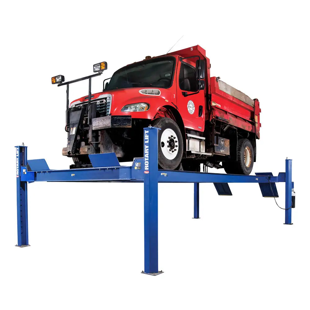 Rotary 30K Four Post Lift for Heavy Duty Truck - SM30 - Blue