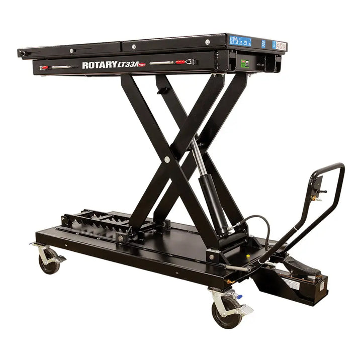 ROTARY | LT33A | Electric/Hydraulic Lifting Table (3,300 lbs; 27-67” Height)