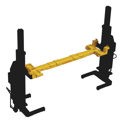ROTARY M140070YL Low-Profile Cross Beam Kit for Column Lifts (MCHW418, MCHM419)
