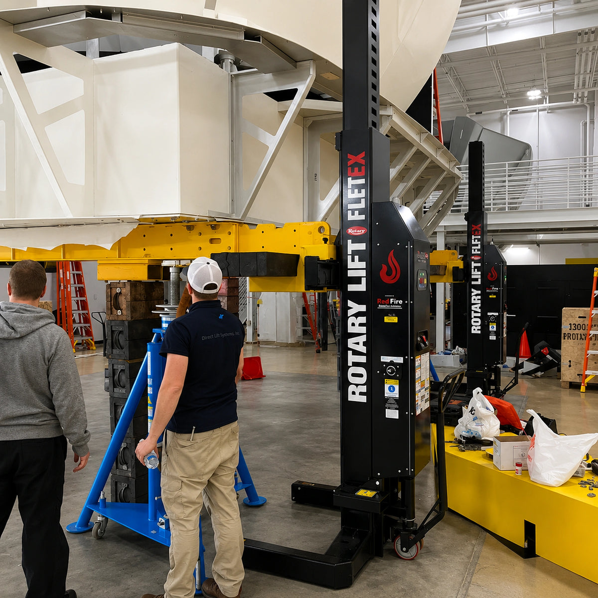 Rotary MCHM19 - Flex MAX Mobile Column Lift System (Set of 4)