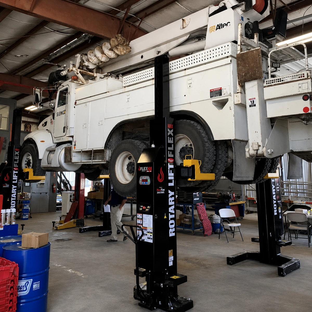 Rotary MCHM19 - Flex MAX Mobile Column Lift System (Set of 4)