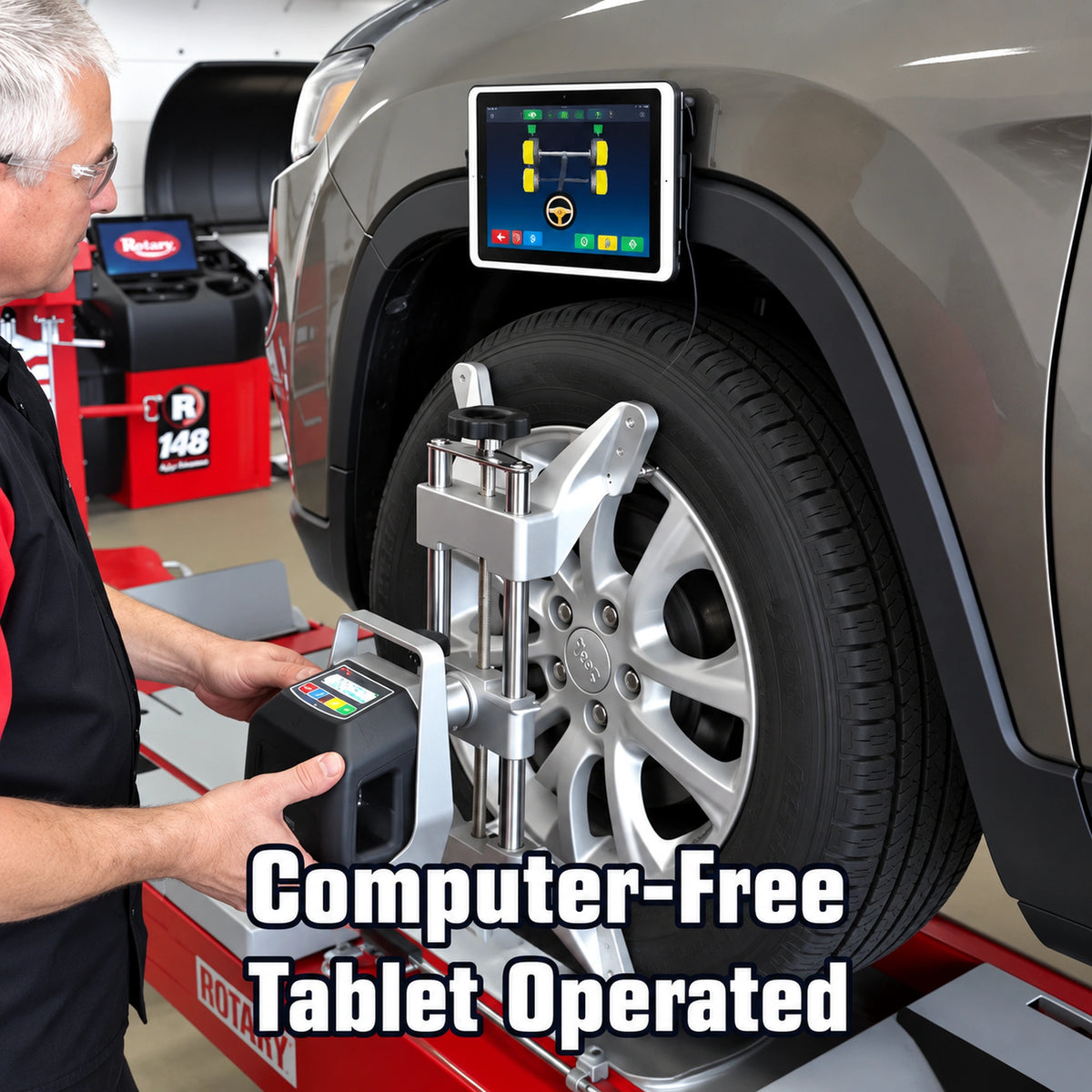 Rotary R1065 - Mobile Tablet Aligner, CCD Alignment System