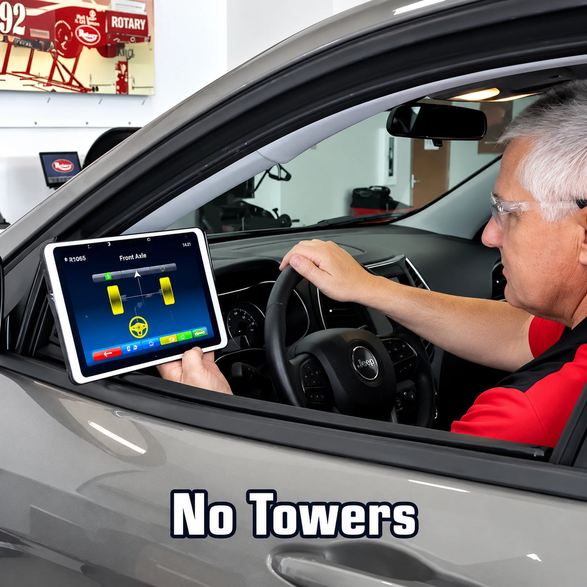 Rotary R1065 - Mobile Tablet Aligner, CCD Alignment System