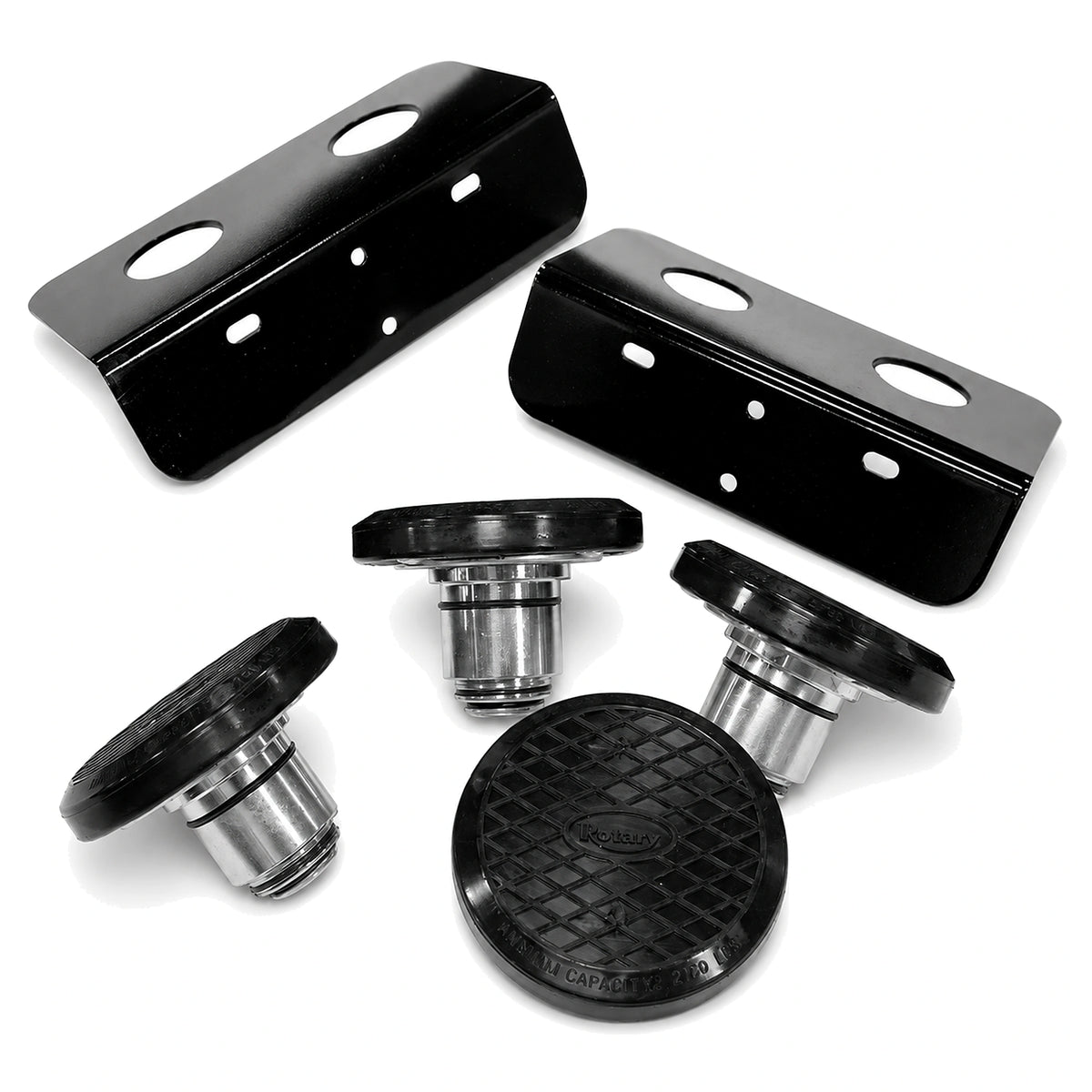 Rotary FJ6225 - 3-Stage Arms Round Adapters, Set of 4