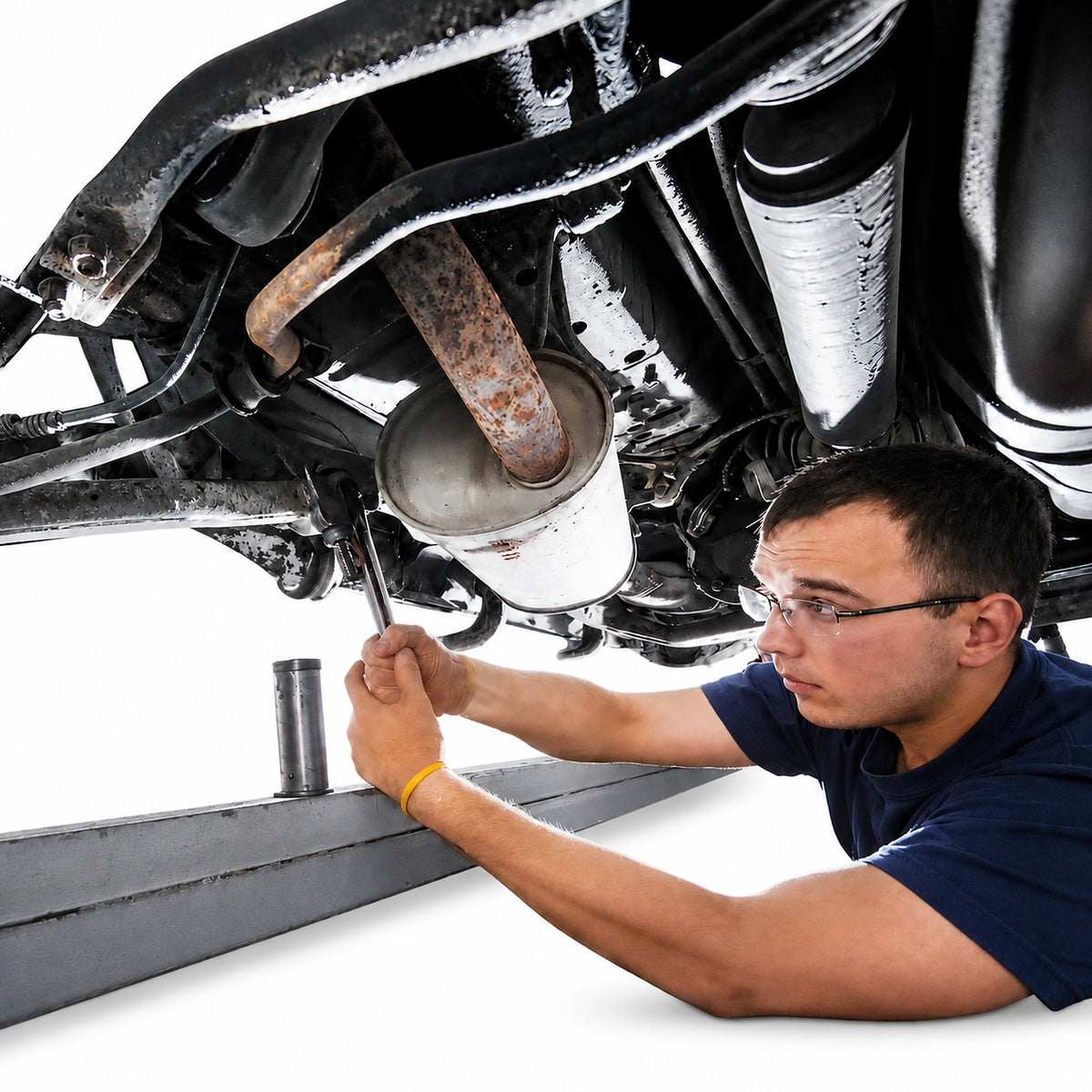 Rotary SM30EL - 30,000 lb Extended Four-Post Truck Lift