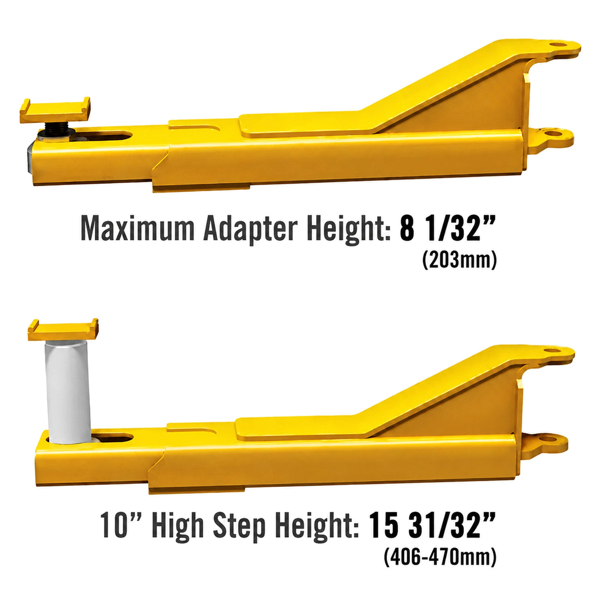Rotary SPO20 - 20,000 lb Two-Post Lift, TRIO Arms