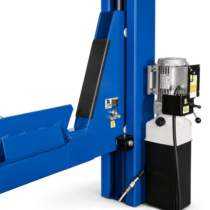 Rotary SMO14 power unit on column, blue