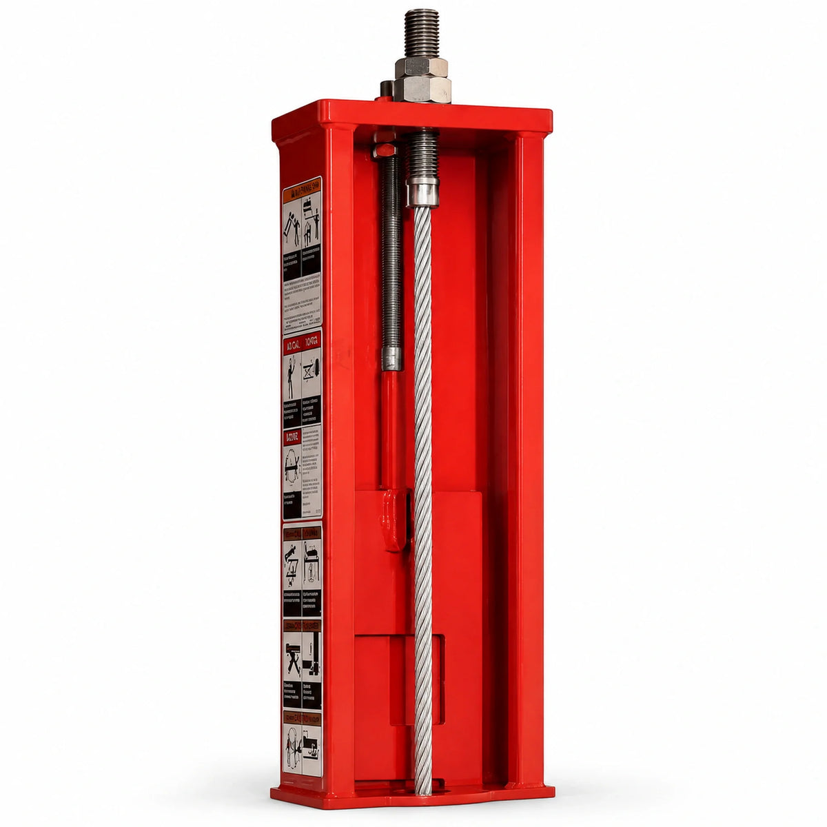 Rotary SMO14 Sentinel Lock column detail, red