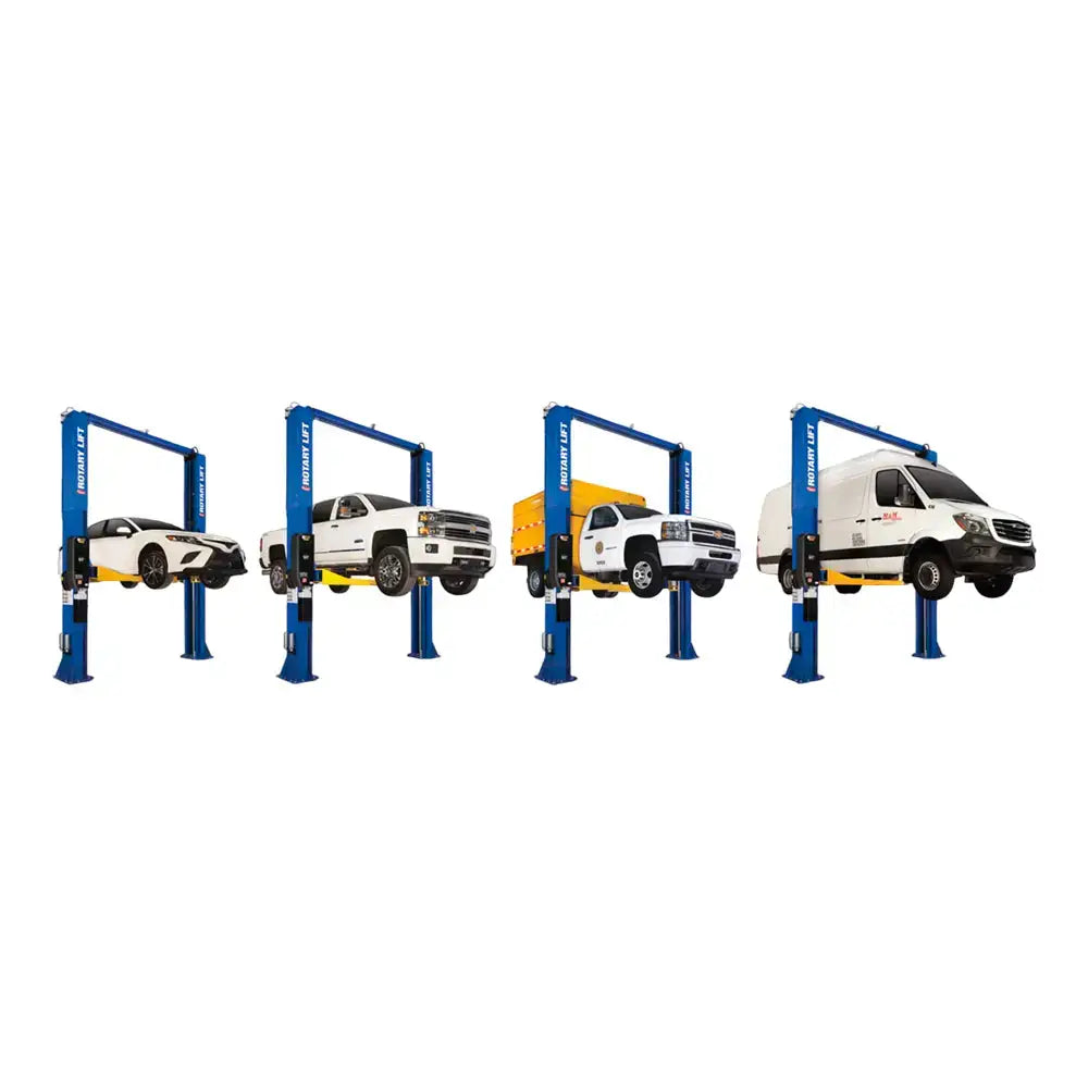 ROTARY | SPO16 CARGO | Symmetric 16K 2-Post Lift w/ Ext. Arm for Longer Reach