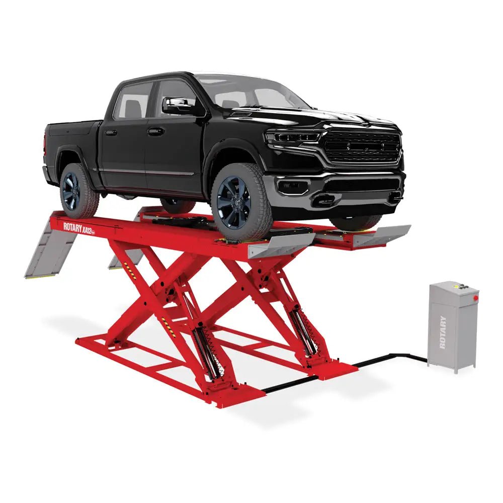 Rotary Alignment Lift | XA12 | 12K Scissor Lift – Garage Supply Guys