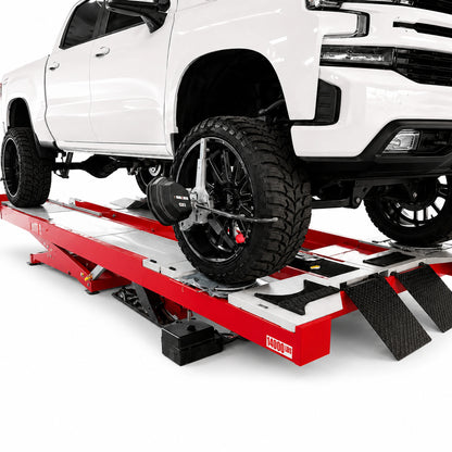 Rotary XA14 - 14,000 lb Alignment Scissor Lift, 2 Rolling Jacks